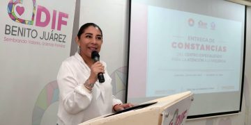 DIF Benito Juárez entrega constancias de capacitación a 18 mujeres