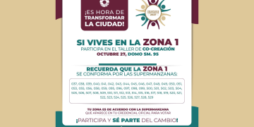 Iniciará Ayuntamiento de Benito Juárez talleres para el Presupuesto Participativo 2027