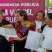 Lleva Mara Lezama audiencia “La Voz del Pueblo” a Villas Otoch Paraíso