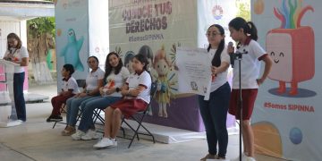Realizan novena jornada “Conoce tus Derechos” en escuela de Cancún